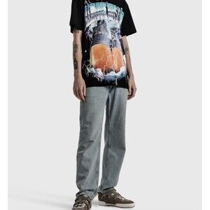 Billionaire Boys Club Shirt Mens Small Oversized Thrusters Graphic Lightning